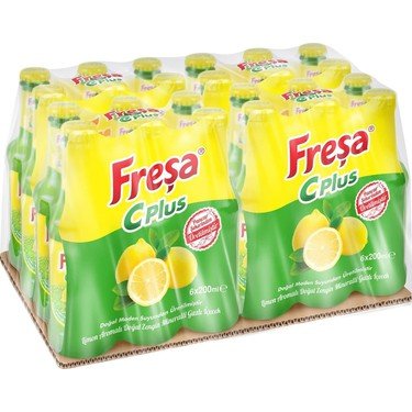 Freşa c plus limonlu soda  24 lü koli